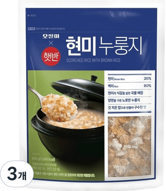 현미누룽지(파우치)