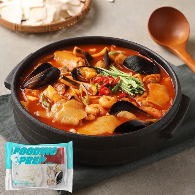 푸딩프렙수제비짬뽕탕