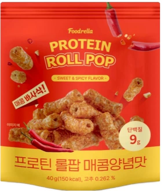 프로틴롤팝 매콤양념맛