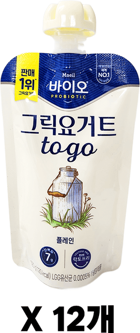바이오 PROBIOTIC 그릭요거트 후르츠 베리믹스