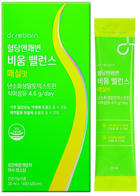 혈당앤 쾌변 비움 밸런스 매실맛