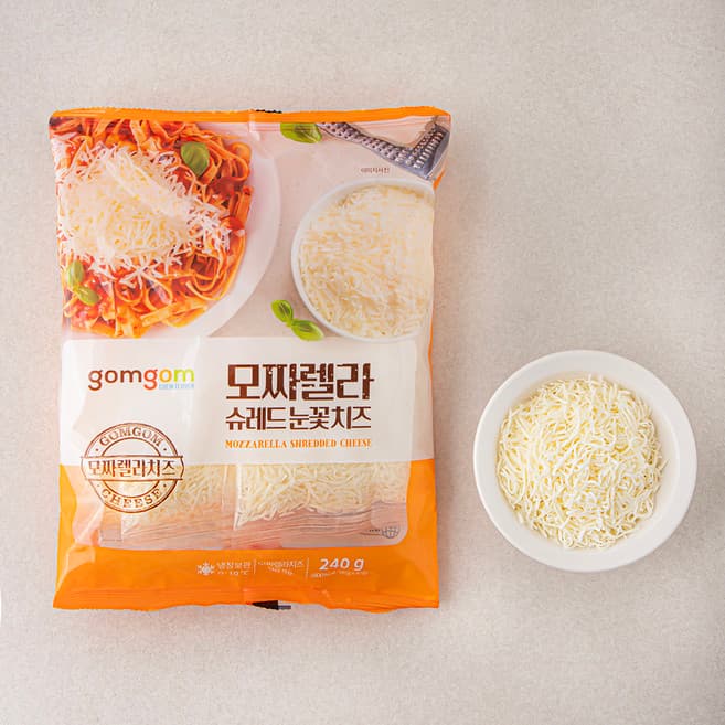 모짜렐라 슈레드 눈꽃 치즈