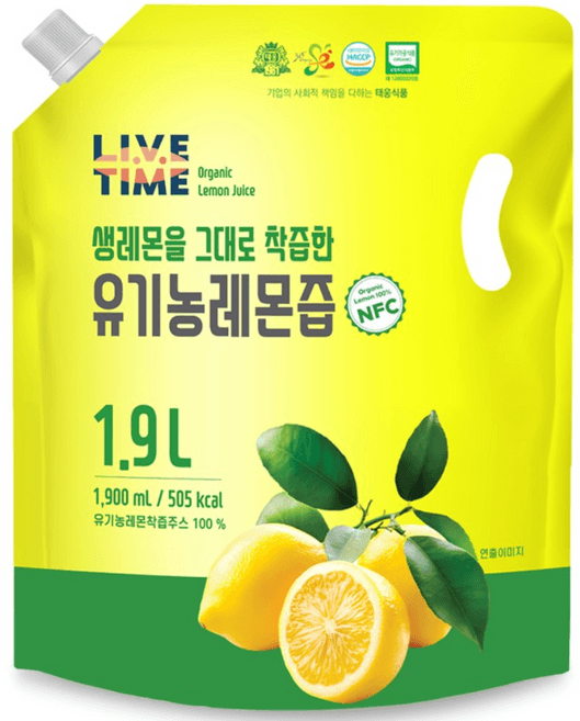 태웅유기농레몬즙
