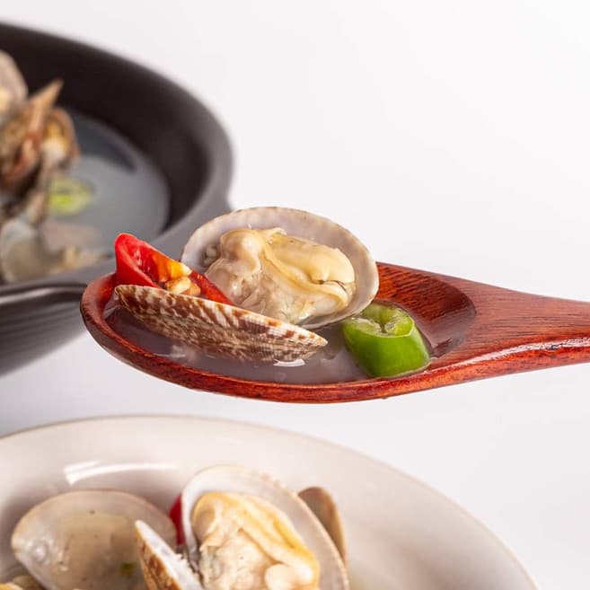 매콤칼칼 바지락술찜