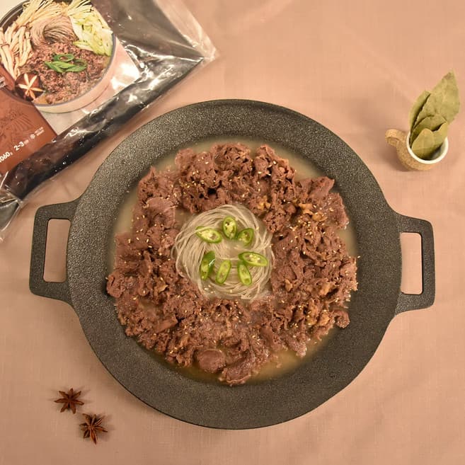 육초 서울식 육수 소불고기