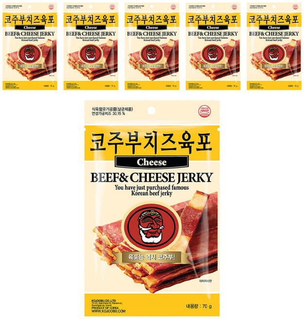 코주부 치즈육포