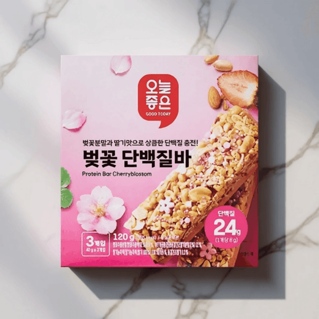 오늘좋은 벚꽃 단백질바