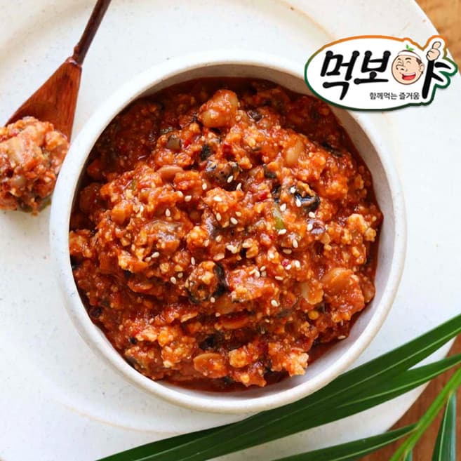 표고버섯 우렁 강된장
