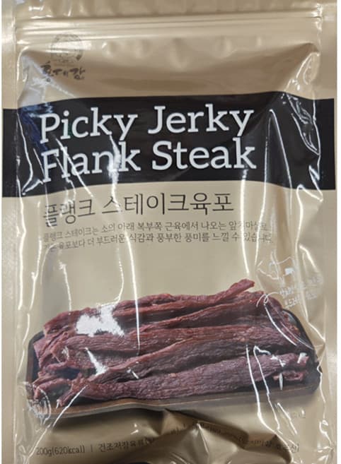 Picky Jerky 플랭크 스테이크육포