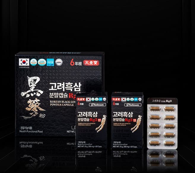 고려흑삼분말캡슐PLUS