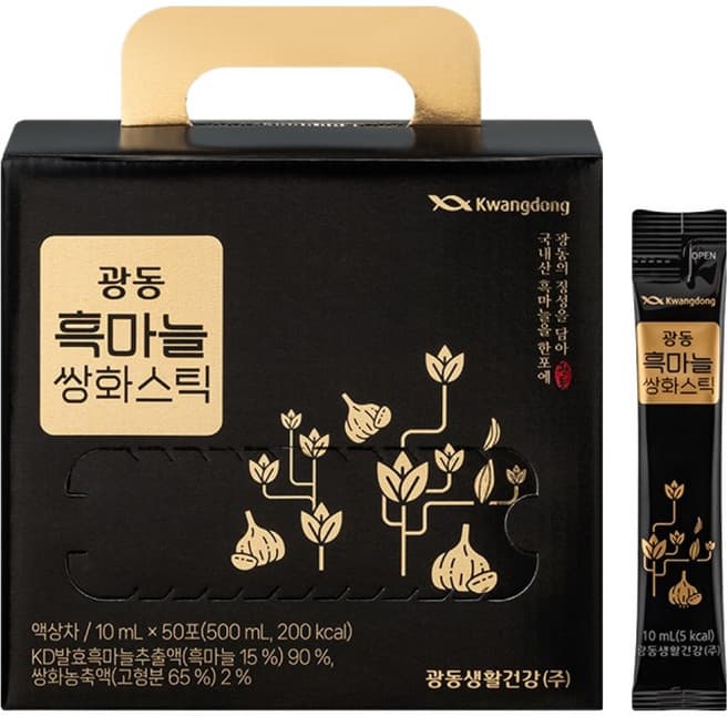 광동 흑마늘 쌍화스틱
