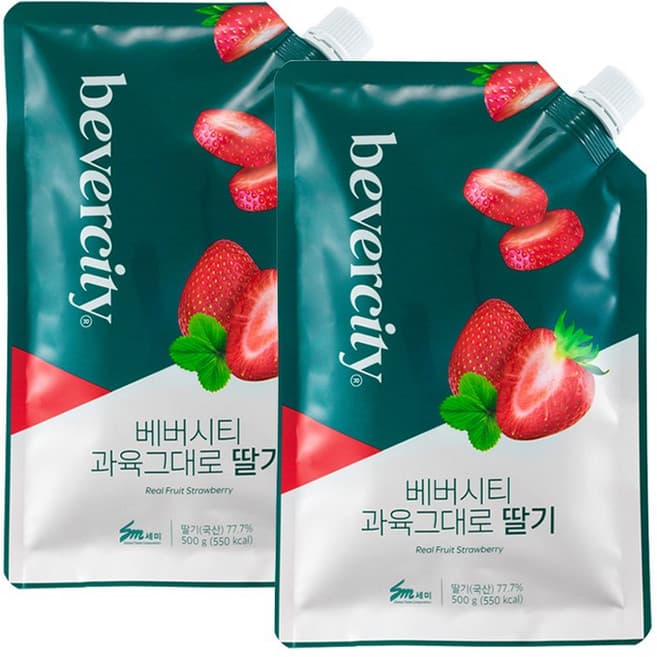 베버시티 과육그대로 딸기