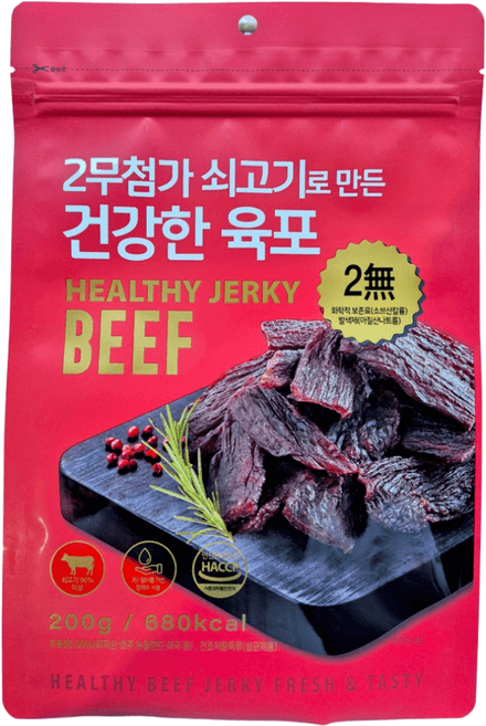 2무첨가 소고기로 만든 건강한 육포