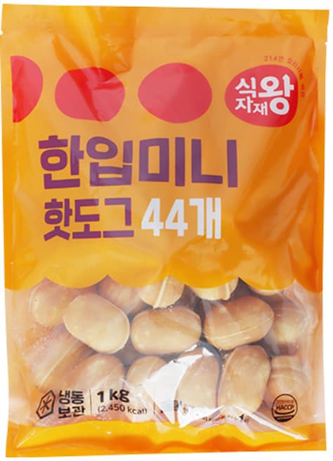 식자재왕 한입미니핫도그