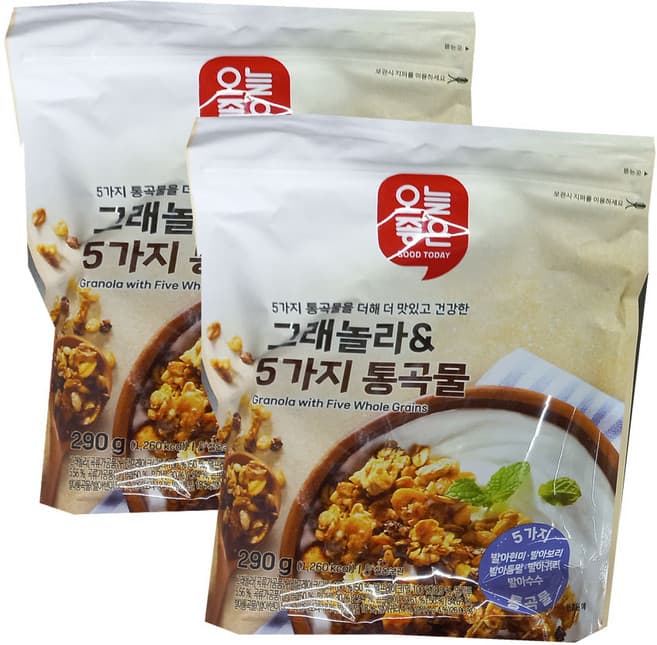 그래놀라&5가지 통곡물
