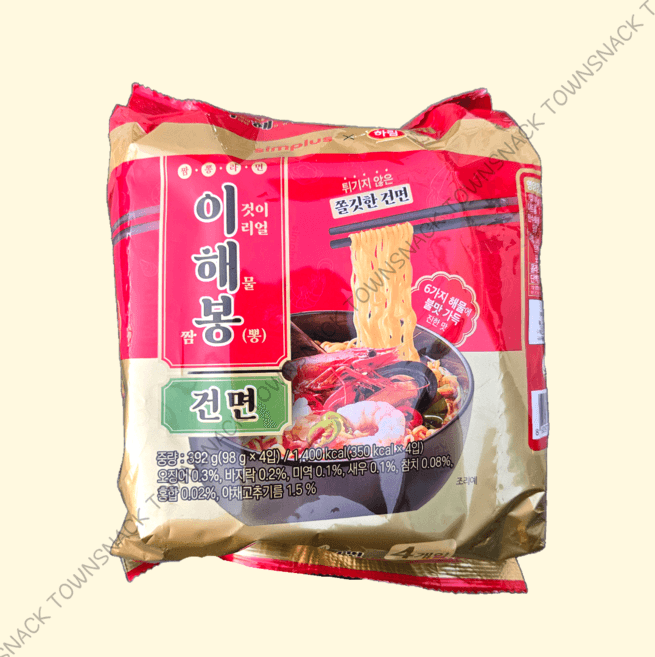 Simplus 이해봉짬뽕라면 건면