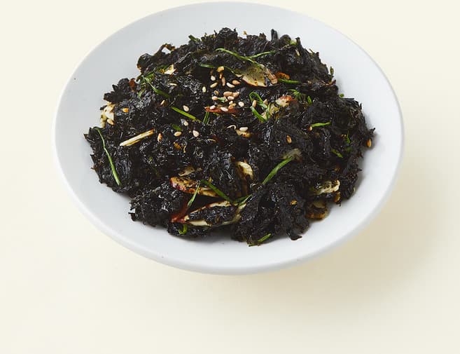 건파래무침