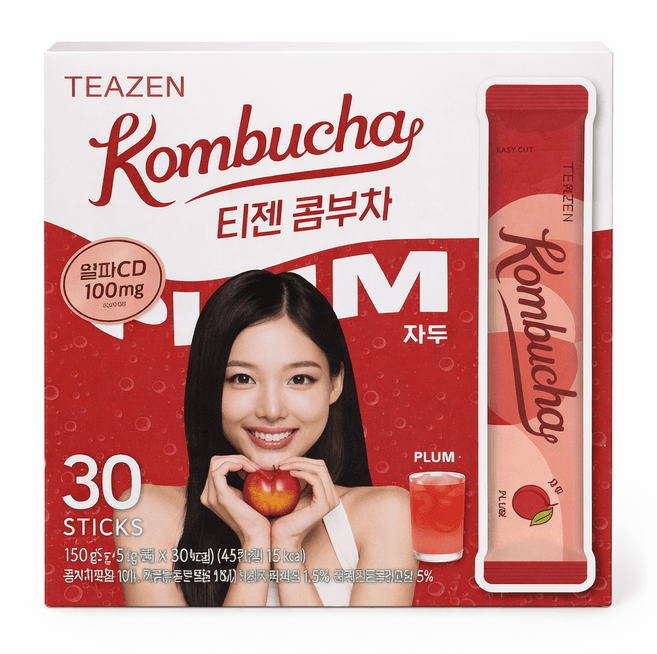 티젠 콤부차 자두