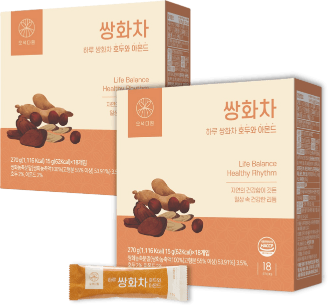 하루 쌍화차 호두와 아몬드