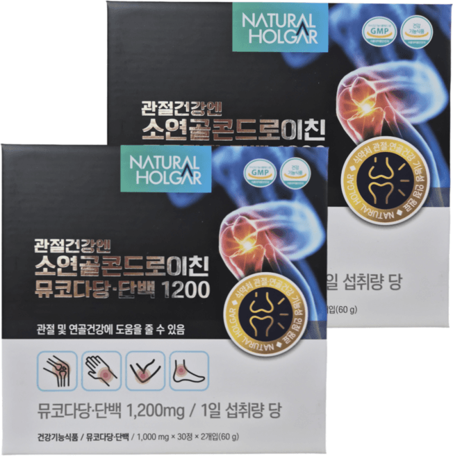 관절건강엔 소연골콘드로이친 뮤코다당·단백 1200