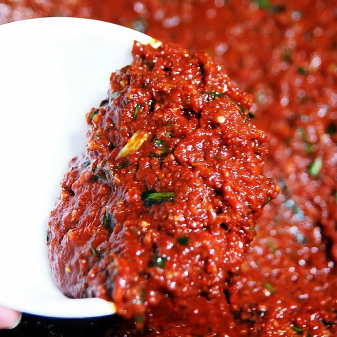 김치 양념