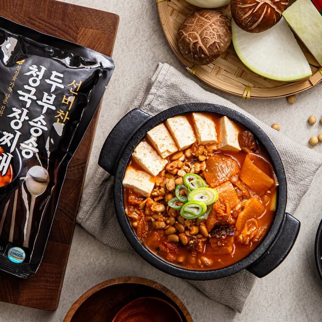 선비찬 두부송송 청국장찌개