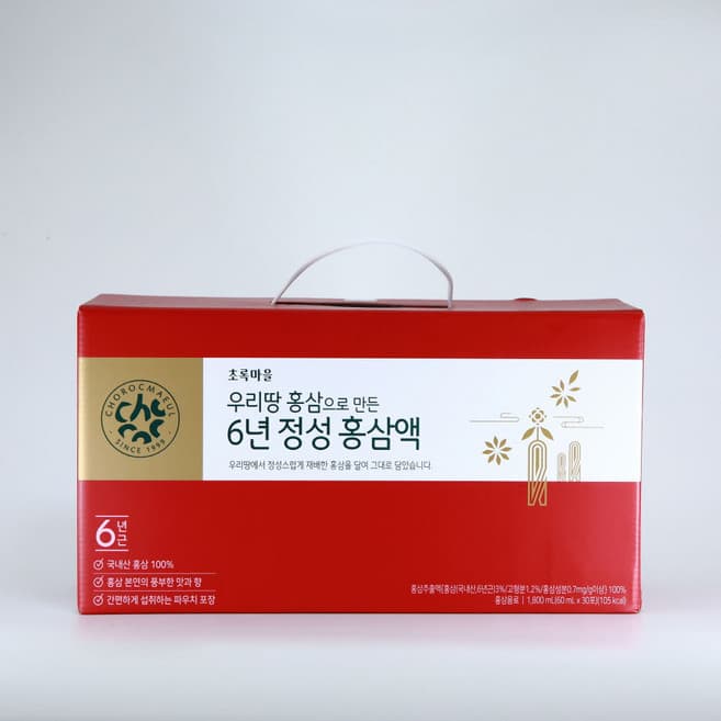 6년 정성 홍삼액