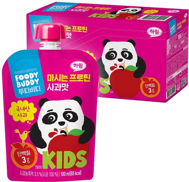 푸디버디 마시는 프로틴 사과맛