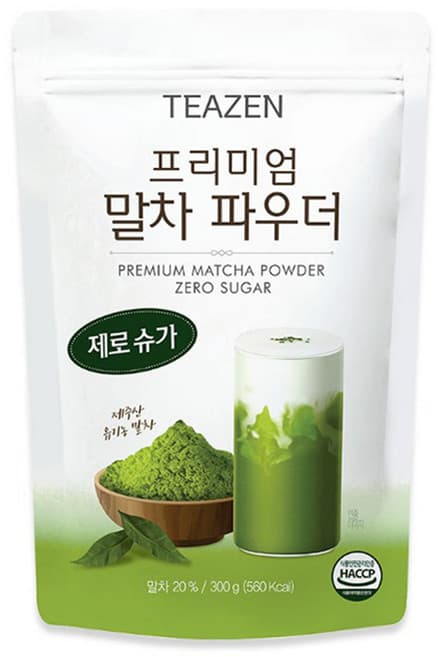 프리미엄 말차파우더 제로슈가
