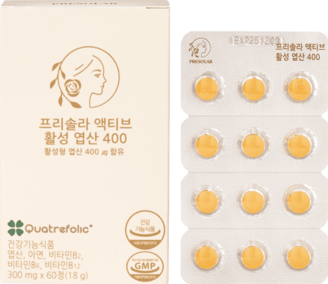 활성형 엽산 90days