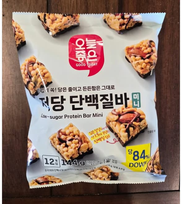저당 단백질바 미니