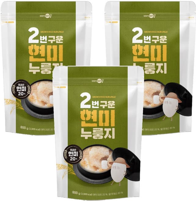 심플잇 2번구운 현미누룽지