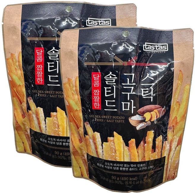 달콤 짭짤한 솔티드 고구마 스틱