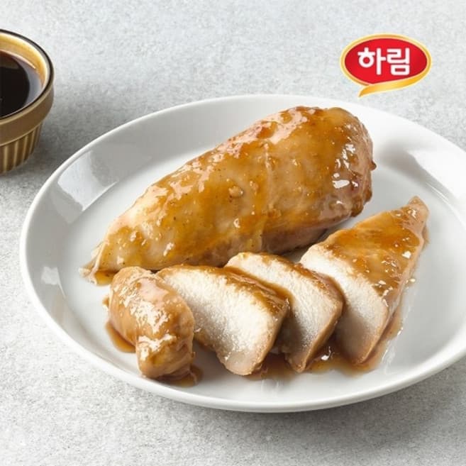 하림이닭 소스 잘 먹은 닭가슴살 갈비맛