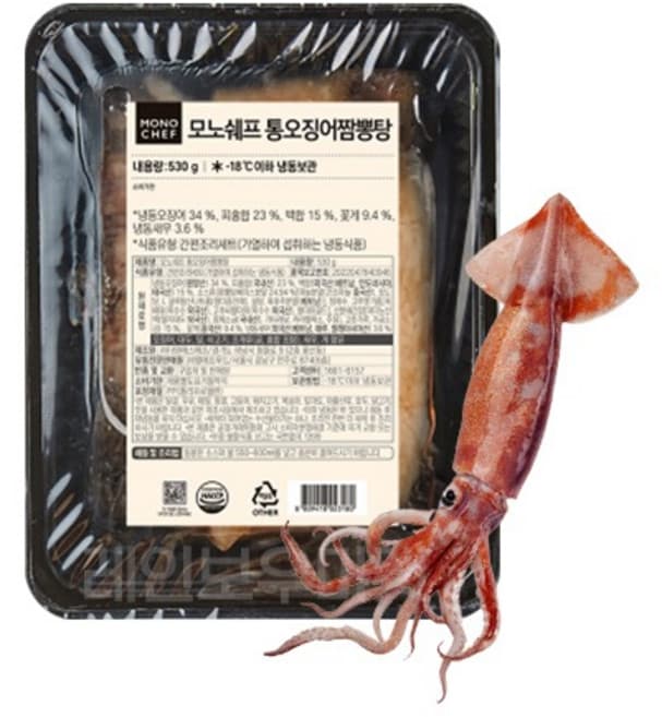 모노쉐프 통오징어짬뽕탕