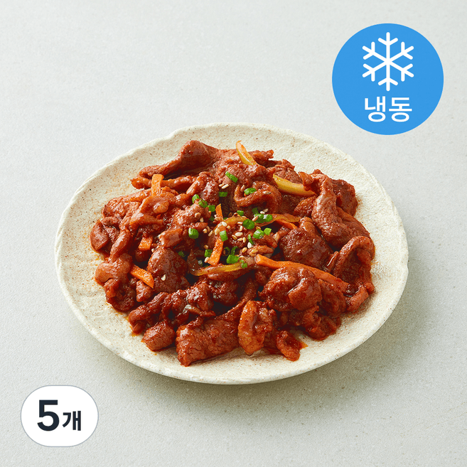퀸덕 고추장양념 오리불고기