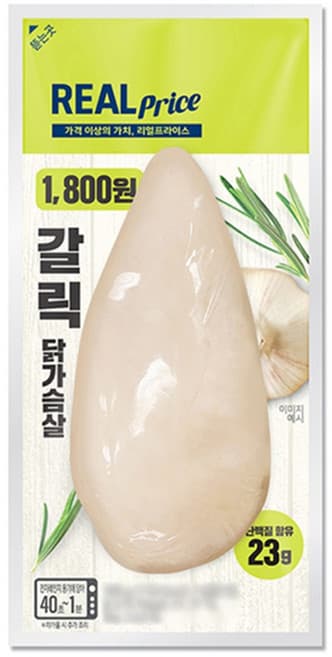 리얼프라이스 닭가슴살 갈릭