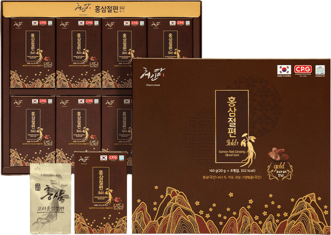 혜인담 홍삼절편 gold 골드