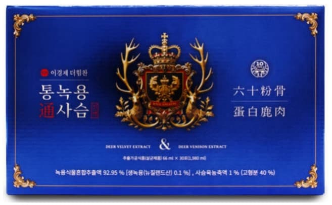 이경제 더힘찬 통녹용 사슴진액