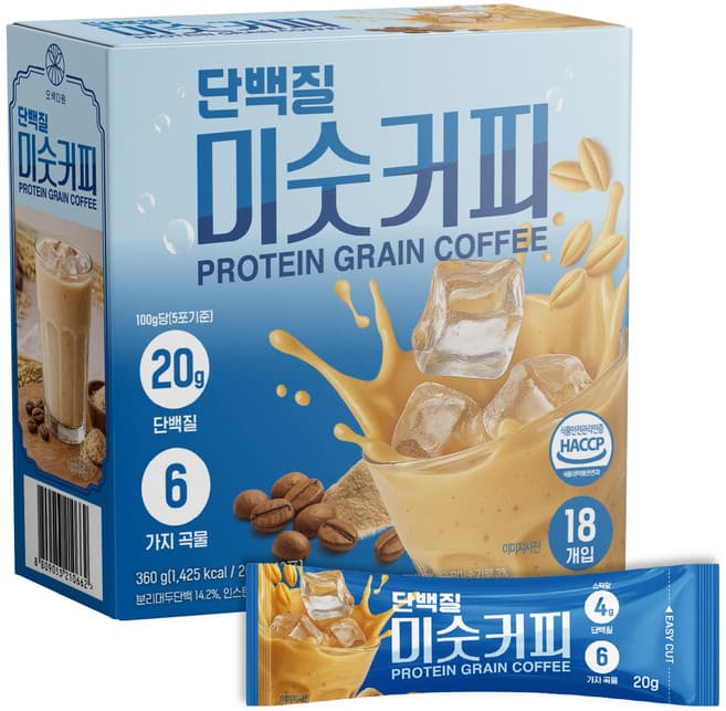 단백질미숫커피