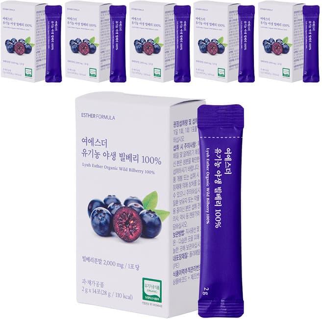 여에스더 유기농 야생 빌베리 100%