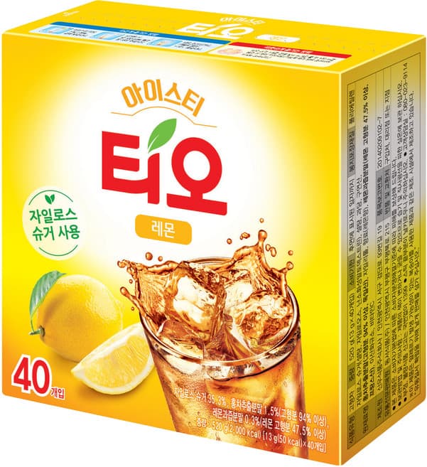 아이스티 티오 레몬
