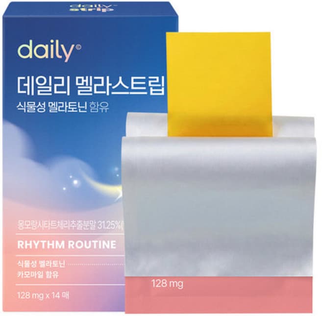 데일리멜라스트립 식물성 멜라토닌 함유