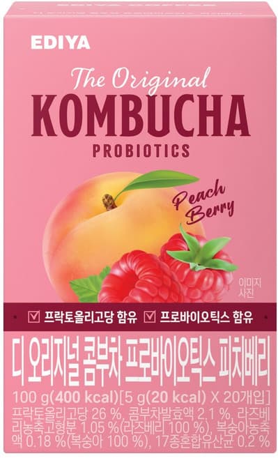 디 오리지널 콤부차 프로바이오틱스 오렌지망고