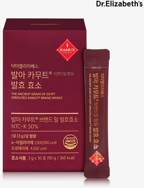 닥터엘리자베스 발아카무트®브랜드밀함유발효효소