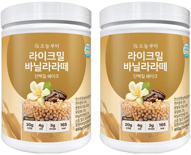 오늘부터 라이크밀 바닐라라떼