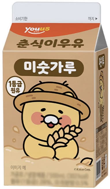 춘식이우유 미숫가루