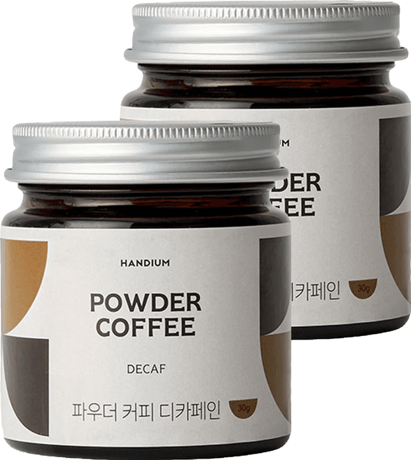 피어 디카페인 파우더 커피