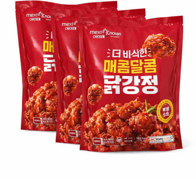 매콤달콤닭강정(B)