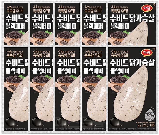 하림 수비드 닭가슴살 블랙페퍼